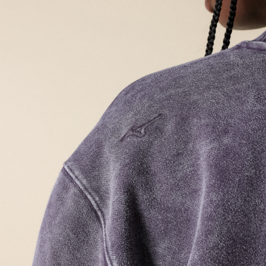 Mizuno SPORTSTYLE SWEATSHIRT Purple